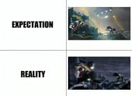 The comparison of the Deku-Shigaraki scene (Image via @Apprehensive_Low1406 on Reddit).